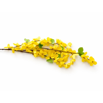 FORSYCJA KWIATY SZTUCZNE GAŁĄZKA DO ŚWIĘCONKI STROIK WIELKANOC 51 CM